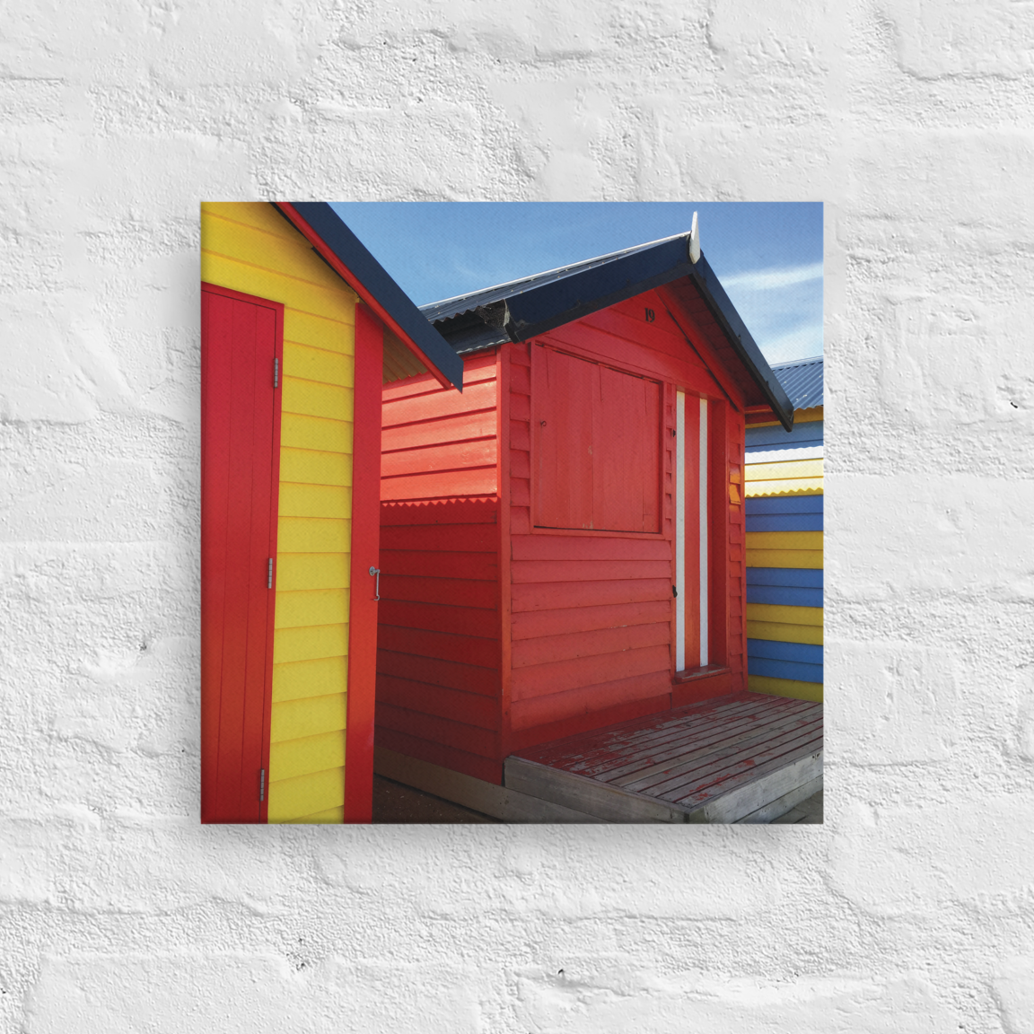 Brighton Beach Canvas Print