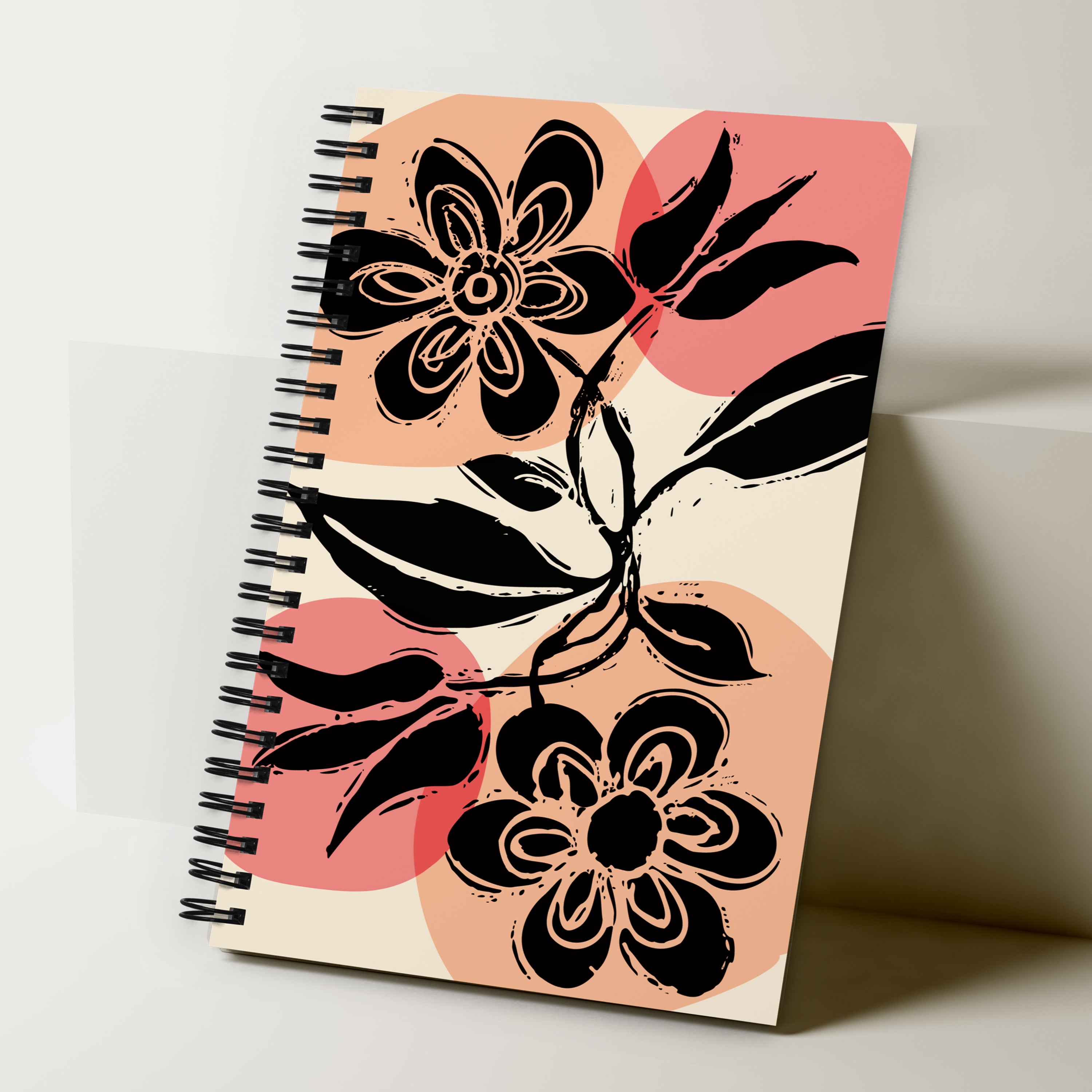 Cherry Blossom Spiral Notebook