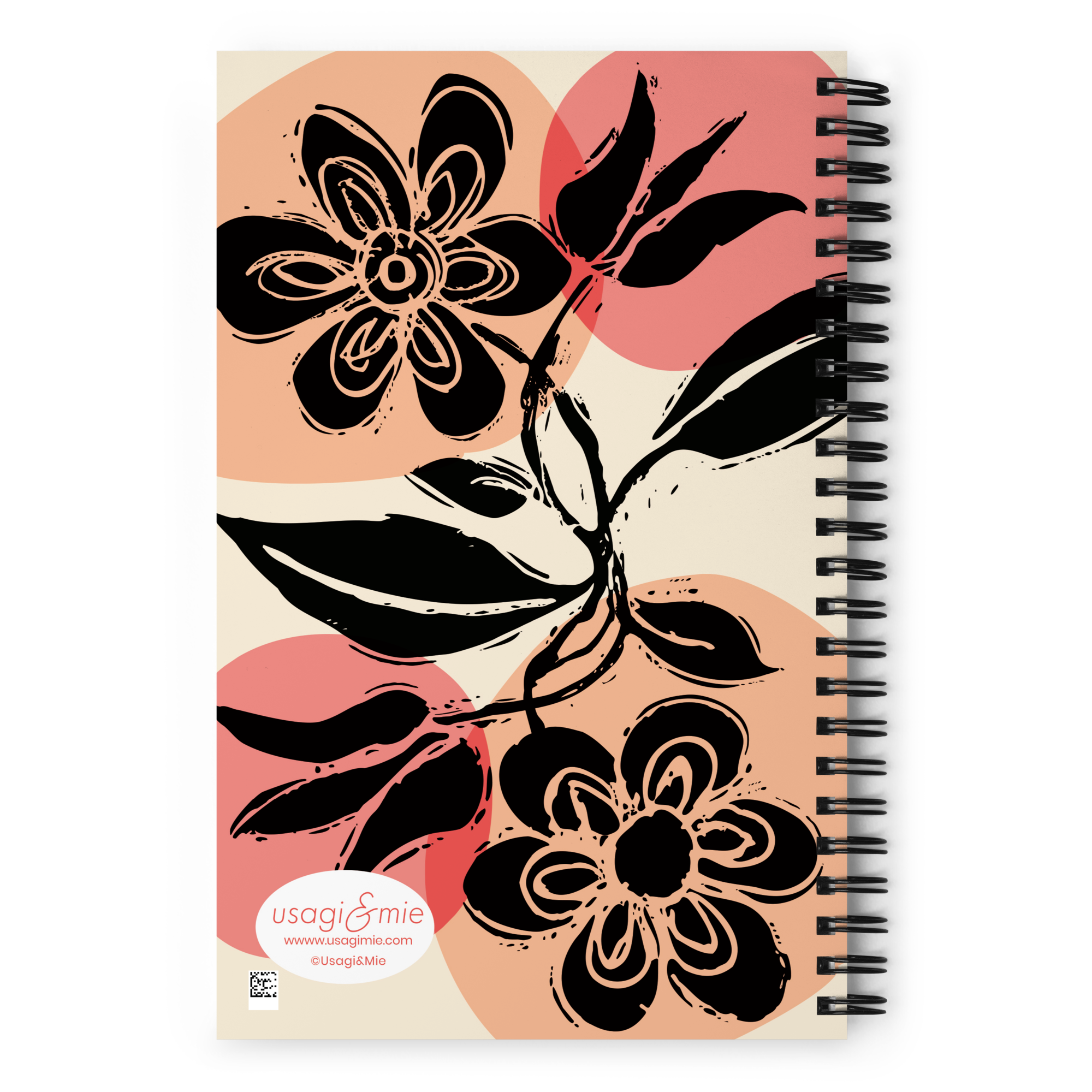 Cherry Blossom Spiral Notebook