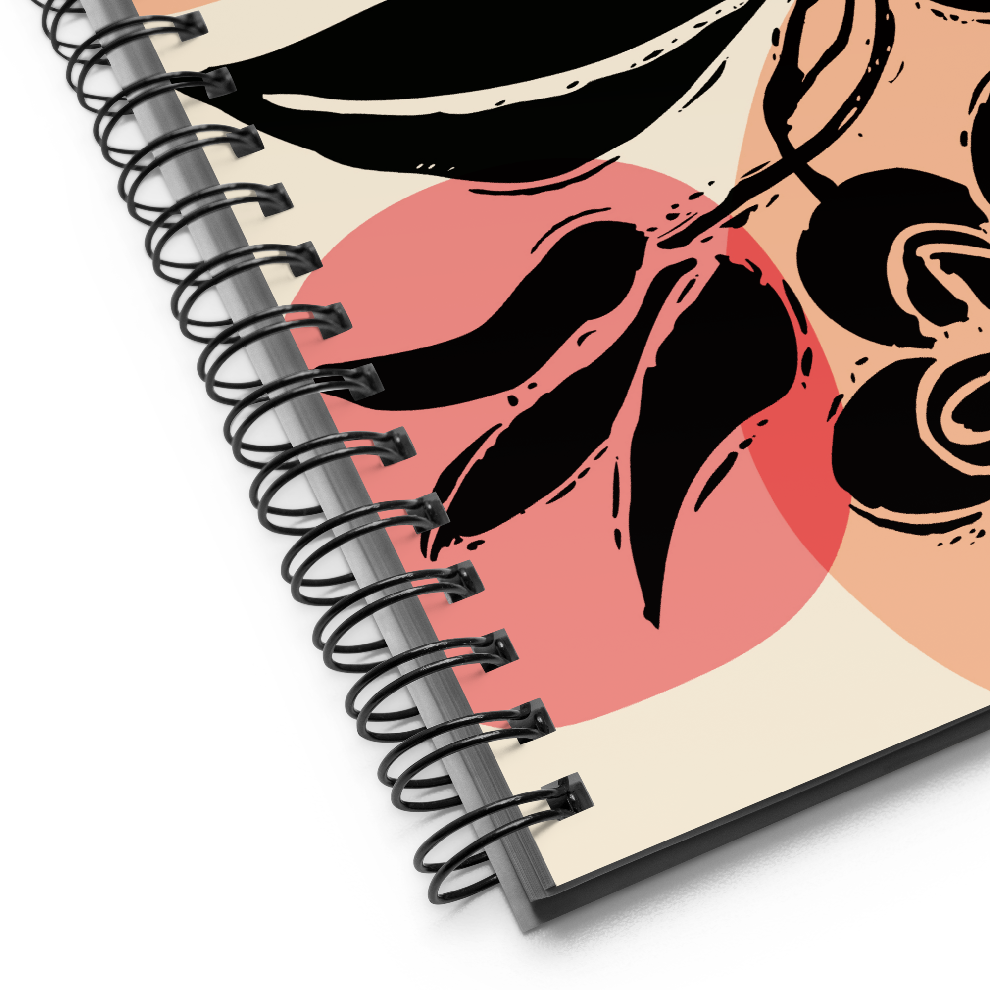 Cherry Blossom Spiral Notebook