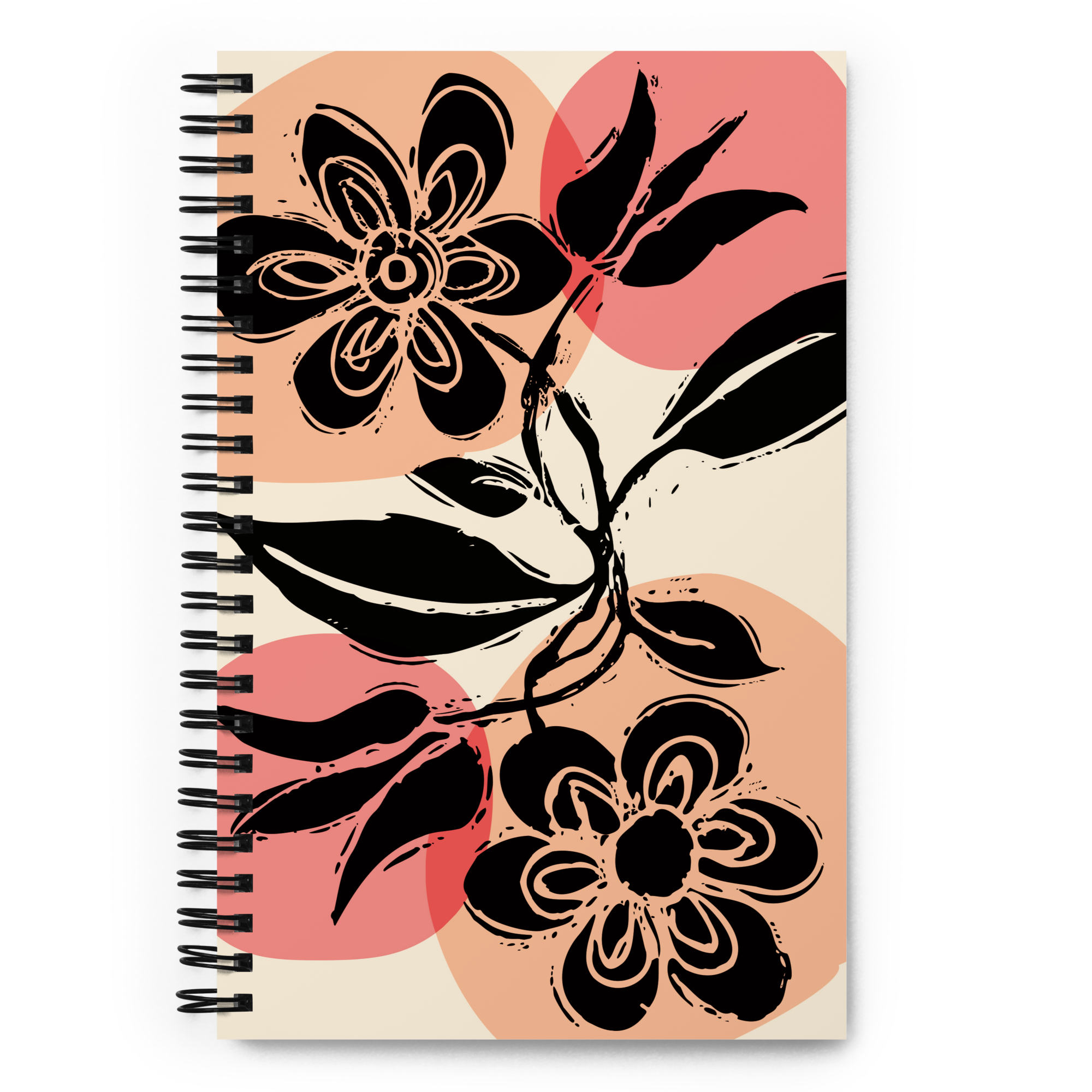 Cherry Blossom Spiral Notebook