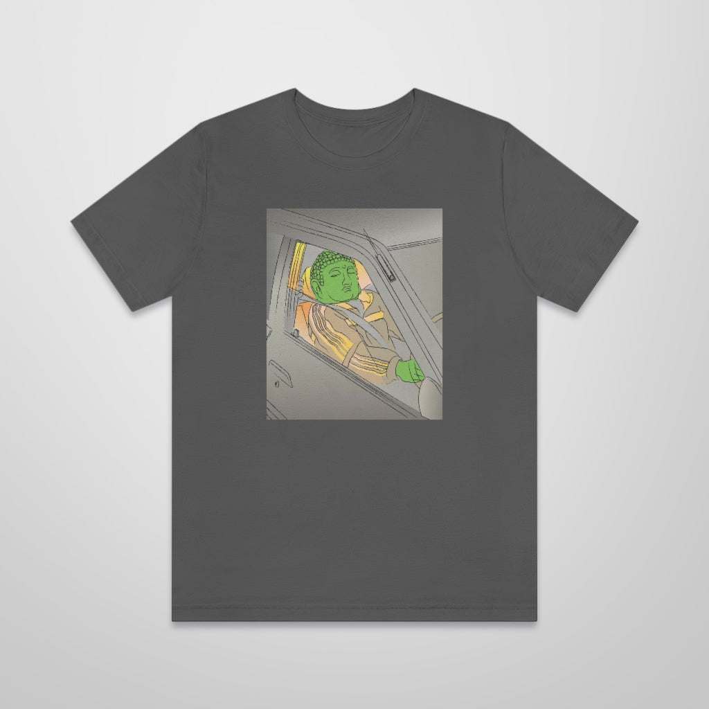 Driving Buddha Unisex T-Shirt