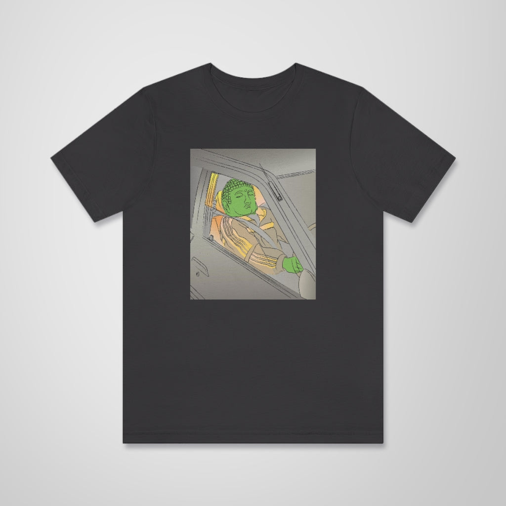 Driving Buddha Unisex T-Shirt