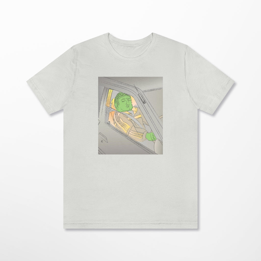 Driving Buddha Unisex T-Shirt