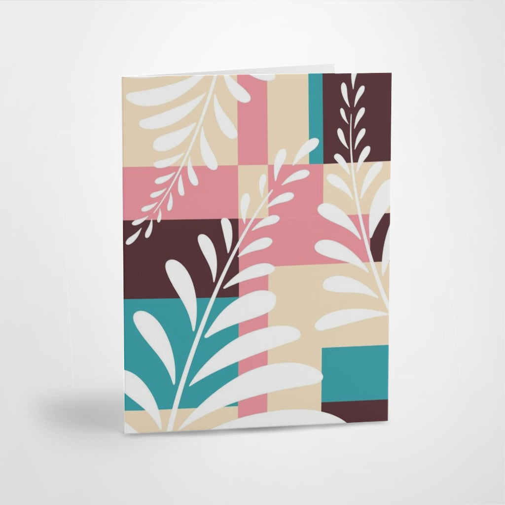 Spring Leaves Greeting Cards