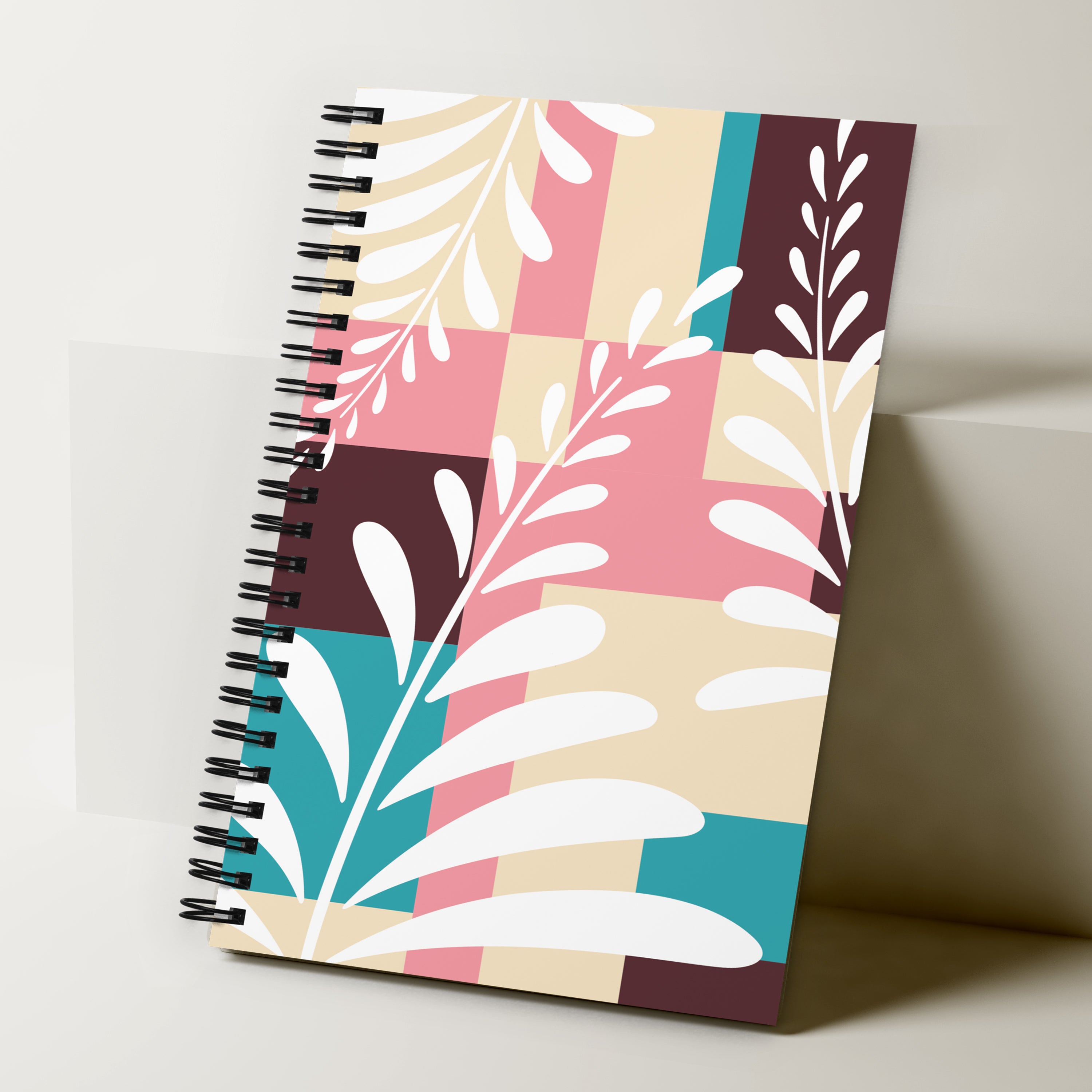 Spring Leaves Spiral Notebook