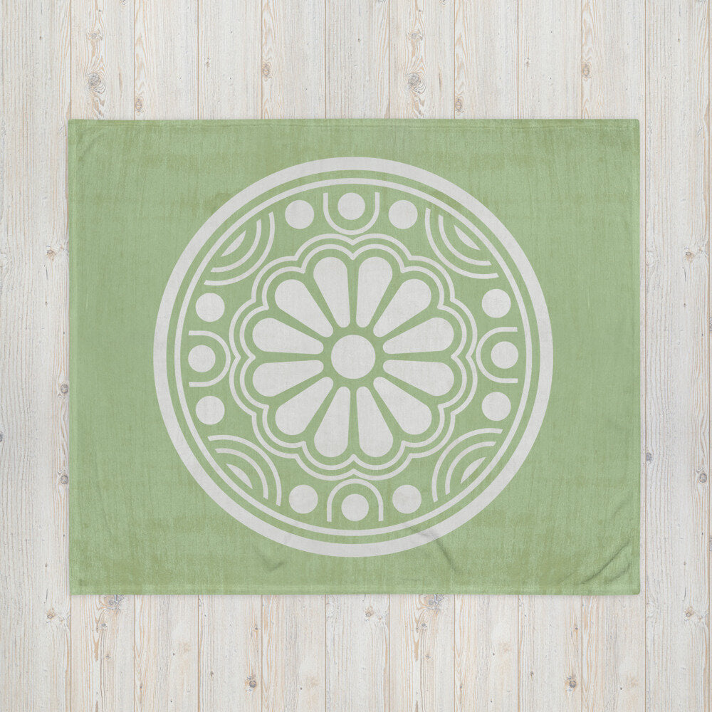 Usagi&Mie Decorative Throw Blanket