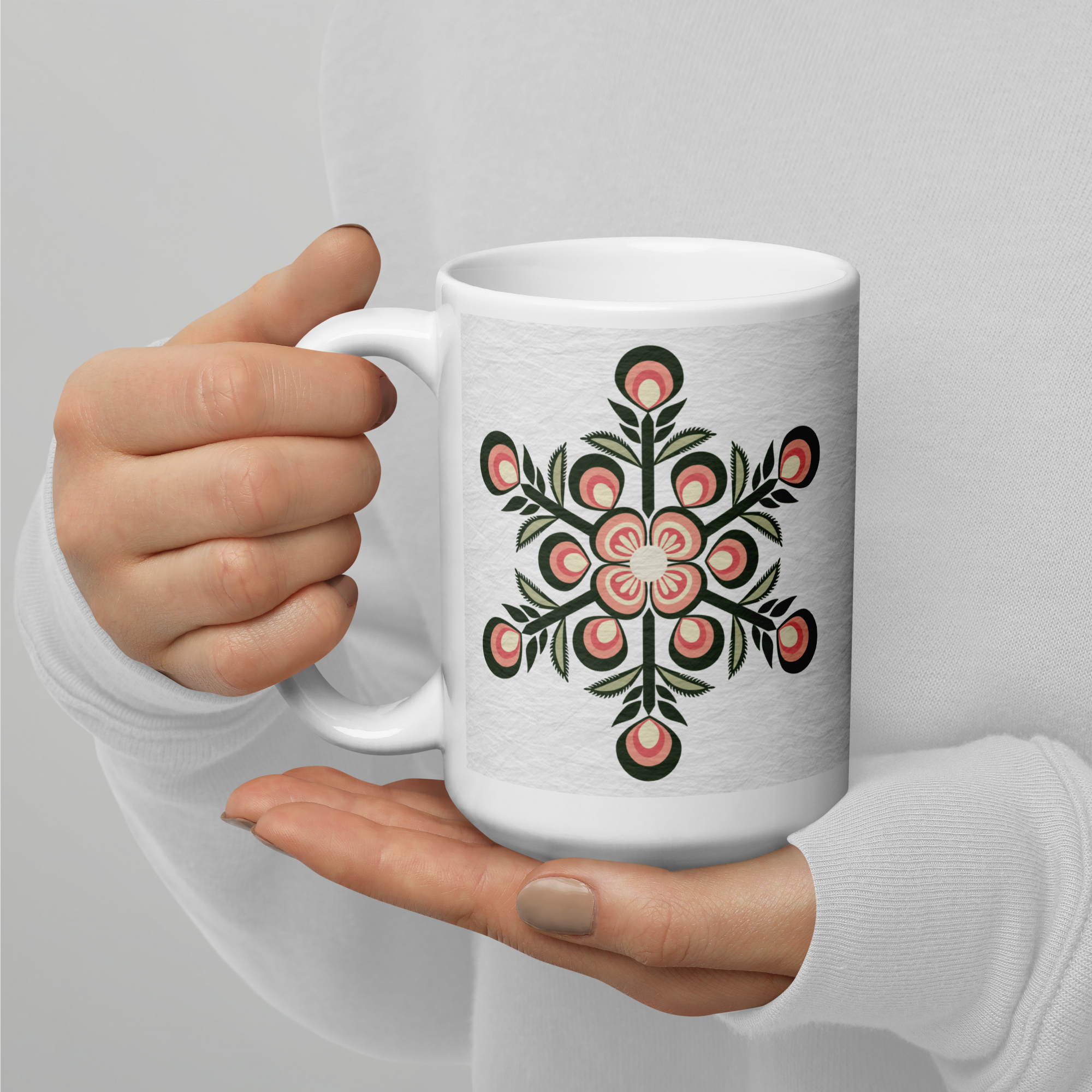 Téli Spring Snowflake Mug